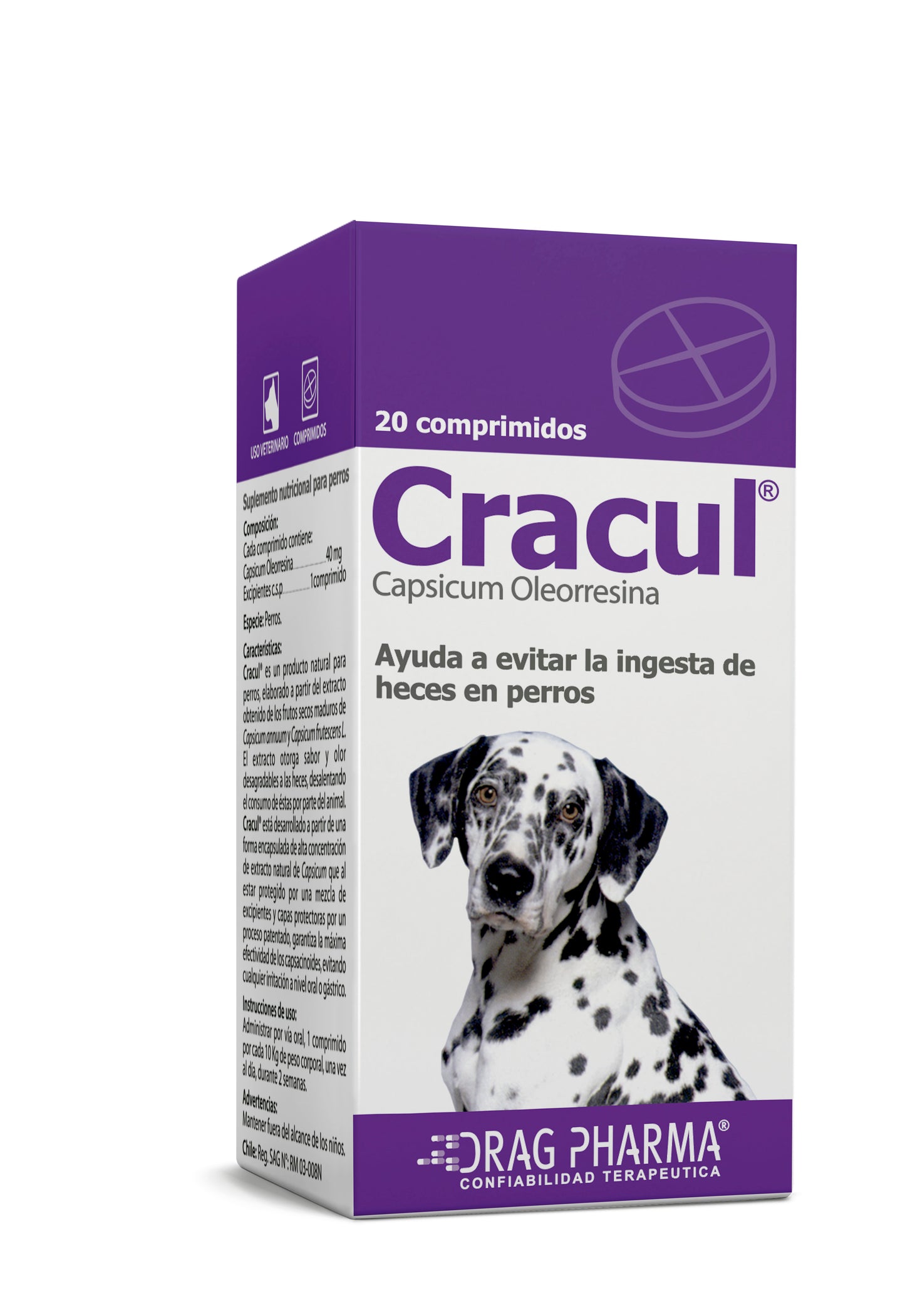 Cracul 20 comprimidos