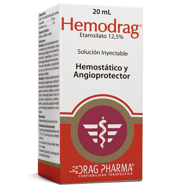 Hemodrag 20 mL - Solución Inyectable